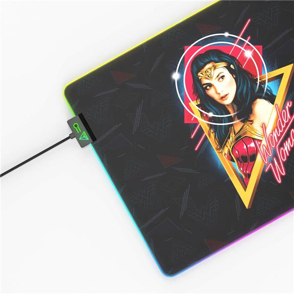 CYBEART Wonder Woman RGB Gaming Mouse Pad (Large - 450x350x4mm)