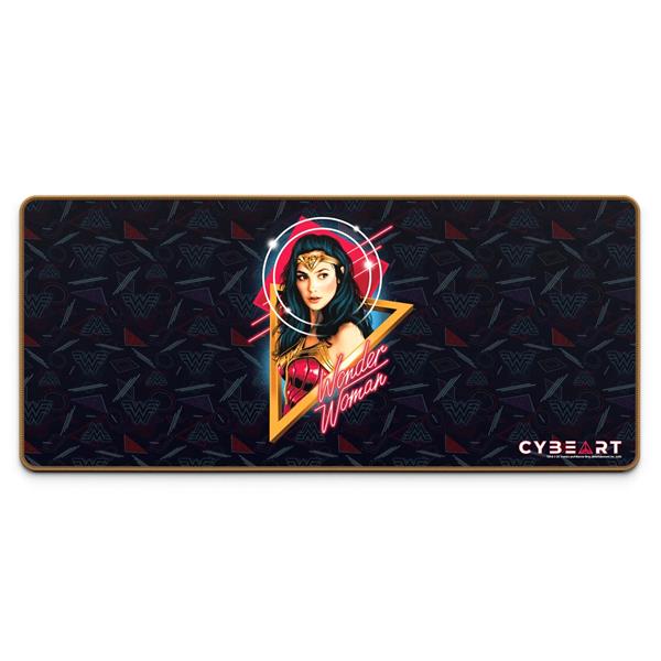 CYBEART Wonder Woman Gaming Desk Mat (XXL - 900x400x4mm)