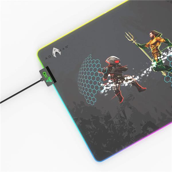 CYBEART Aquaman RGB Gaming Mouse Pad (Large - 450x350x4mm)