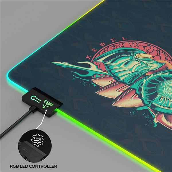 CYBEART Aquaman - Xebel Kingdom RGB Gaming Desk Mat