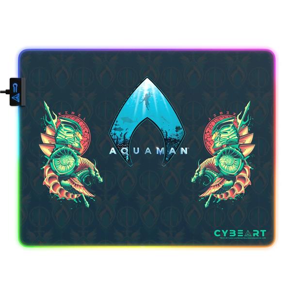 CYBEART Aquaman - Xebel Kingdom RGB Gaming Mouse Pad