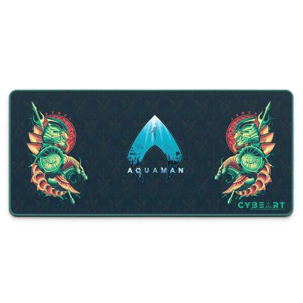 CYBEART Aquaman - Xebel Kingdom Gaming Desk Mat (XXL - 900x400x4mm)