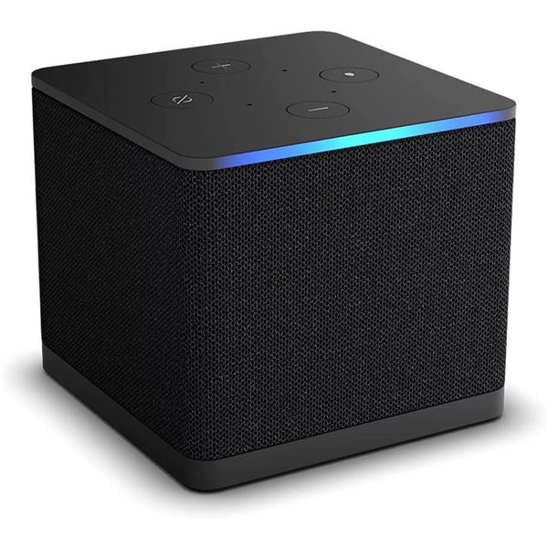 Amazon Fire TV Cube, appareil de diffusion continue mains libres avec Alexa, Wi-Fi 6E, 4K Ultra HD  - (B09BZVX3J7)(Boîte ouverte)