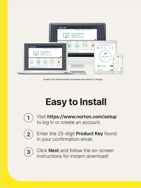 Norton 360 Standard 10GB 1 Device 12 Month Subscription [Digital Code]