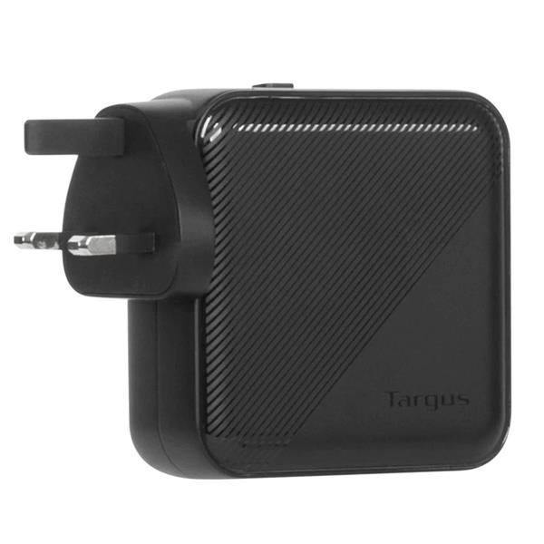 Targus PowerElite™ 100W GaN Wall Charger, 2 x USB-A + 2 x USB-C