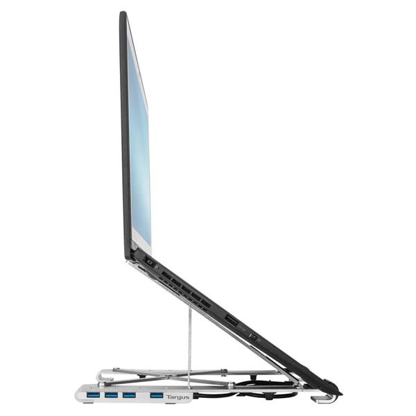 Targus USB-C Portable Laptop Stand with Integrated USB-C Hub