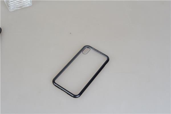 VBW Phone Case with Glass & PC Frame Magnet Closure for iPhone XS 5.8"