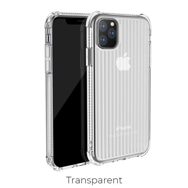 HOCO Soft Armor Series Protective Case for iPhone 11 Pro, Transparent(Open Box)