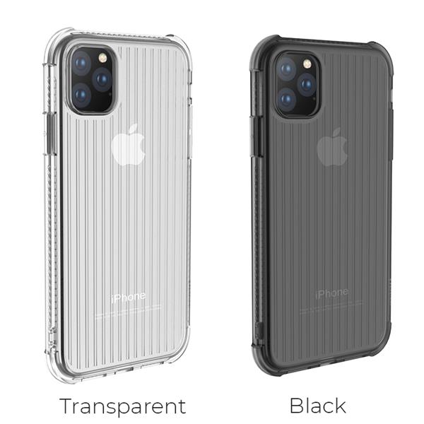 HOCO Soft Armor Series Protective Case for iPhone 11 Pro, Transparent(Open Box)