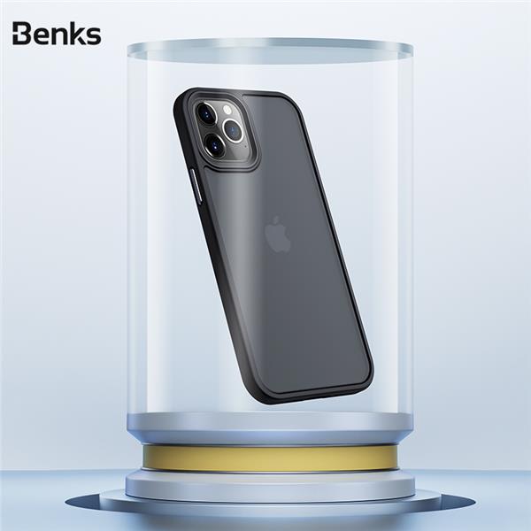 Benks Hybrid PC+TPU case for iPhone 12 Pro max 6.7" Black