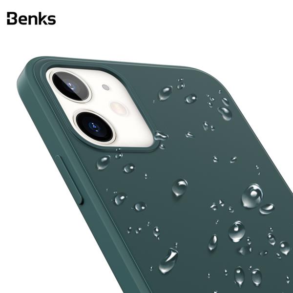 Benks Painting TPU case for iPhone 12 6.1 Dark green