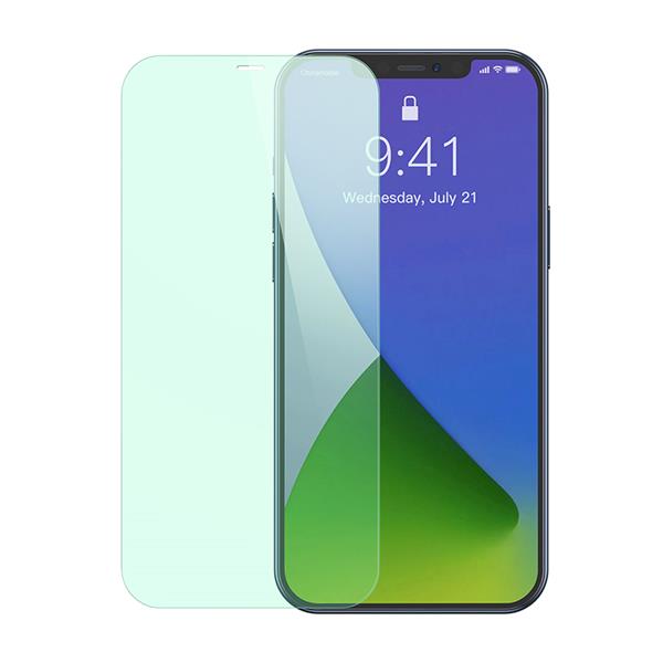 Baseus Tempered Glass Film (Green Light) For iP 12 5.4inch 2020 (2pcs)