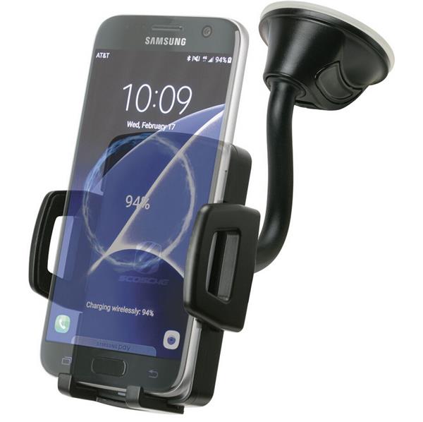 SCOSCHE Wireless Charging Universal Window/Dash Mount - StuckUp Qi