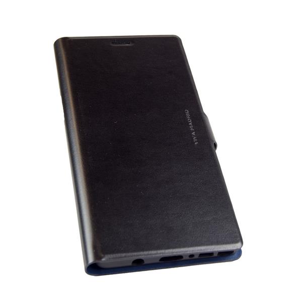 Viva Madrid Finura Cierre Samsung Galaxy Note 9 Folio Case Black
