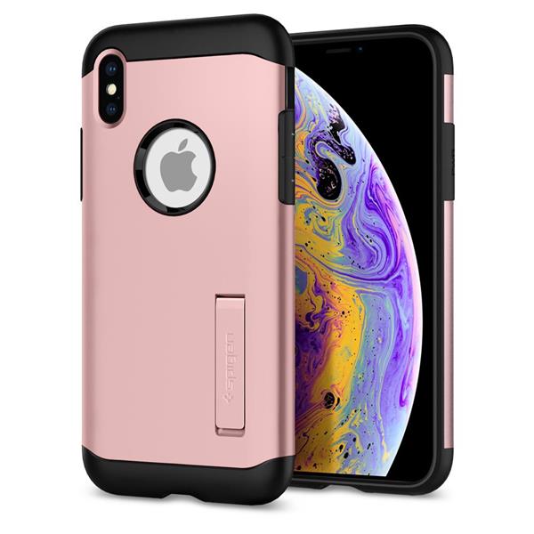 SPIGEN Slim Armor for iPhone XS - Rose Gold