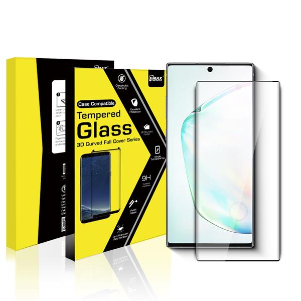 VMAX Hot Bending Tempered Glass for Samsung Note 10+ 6.8-in