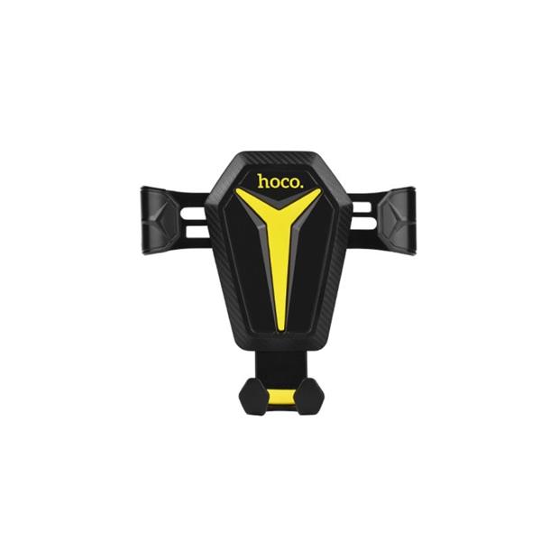 HOCO CA22 Kingcrab Vehicle-Mounted Gravitative Holder, Black & Yellow