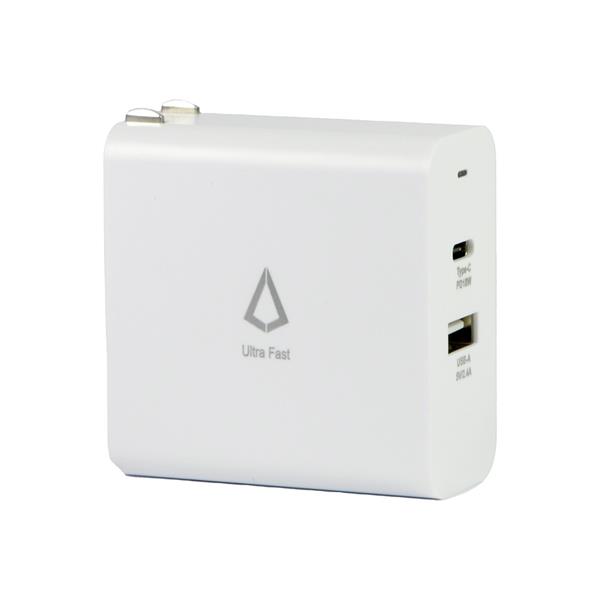 LBT 18W PD PLUS USB A 12W CHARGER WALL ADAPTER