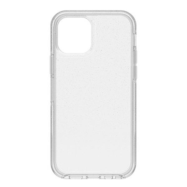 OB Symmetry Clear Protective Case Silver Flake for iPhone 12/12