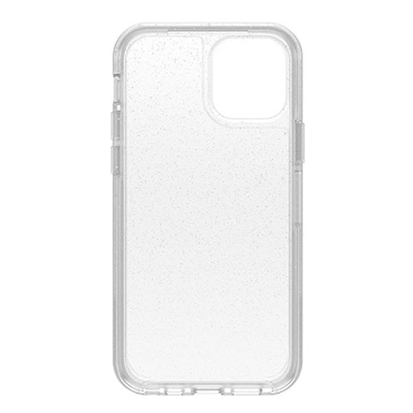 OB Symmetry Clear Protective Case Silver Flake for iPhone 12/12