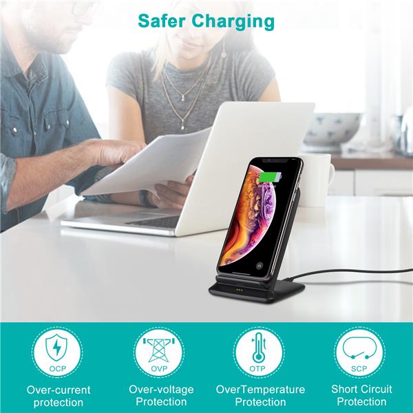 Choetech 15W Fast Wireless Charging Stand