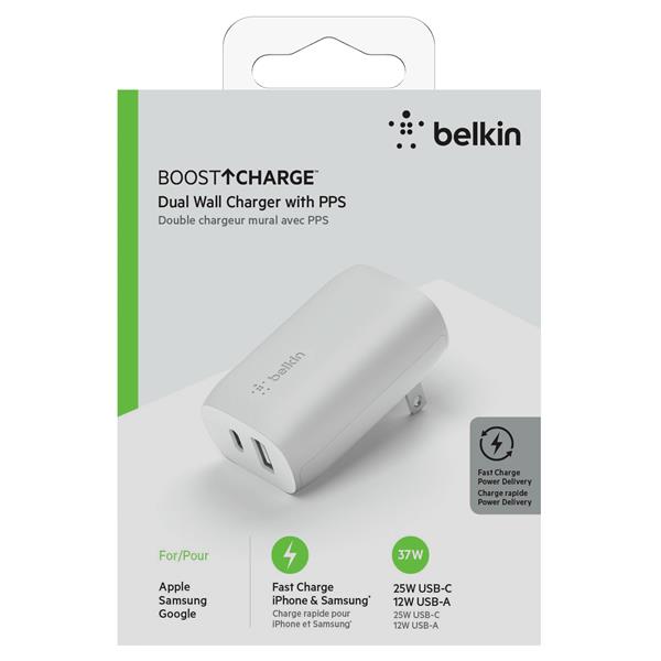 Belkin 37W Dual Wall Charger with PPS