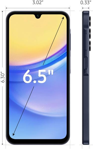 Samsung A15 5G Blue Black, 128GB+4GB 6.5" 1080x2340 90hz 50MP 5000mAh(Open Box)