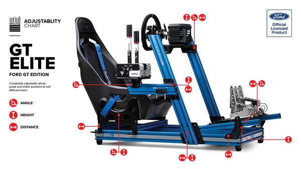 NEXT LEVEL RACING GT-Elite Ford GT Edition Cockpit (NLR-E031)