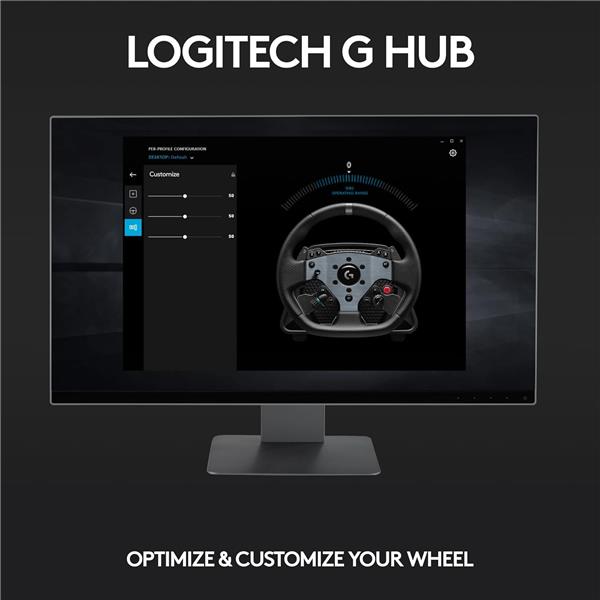 LOGITECH G PRO Racing Wheel for PC, Direct Drive 11 Nm Force, TRUEFORC