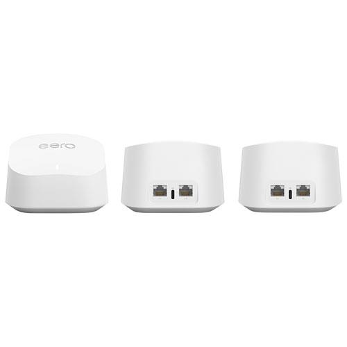 Eero 6+ AX3000 Whole Home Mesh Wi-Fi 6 System (3 Pack)