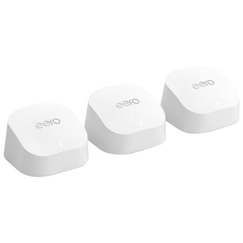 Eero 6+ AX3000 Whole Home Mesh Wi-Fi 6 System (3 Pack)