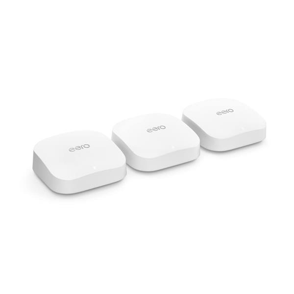 Eero Pro 6E AXE5400 Whole Home Mesh Wi-Fi 6 System (3 Pack)