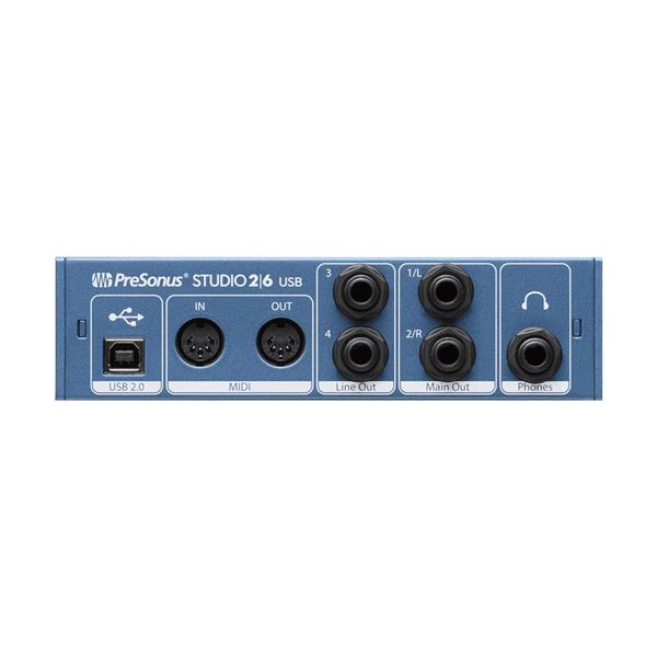 PRESONUS Studio 26 - 2x4 192 kHz, USB 2.0 Audio/MIDI Interface