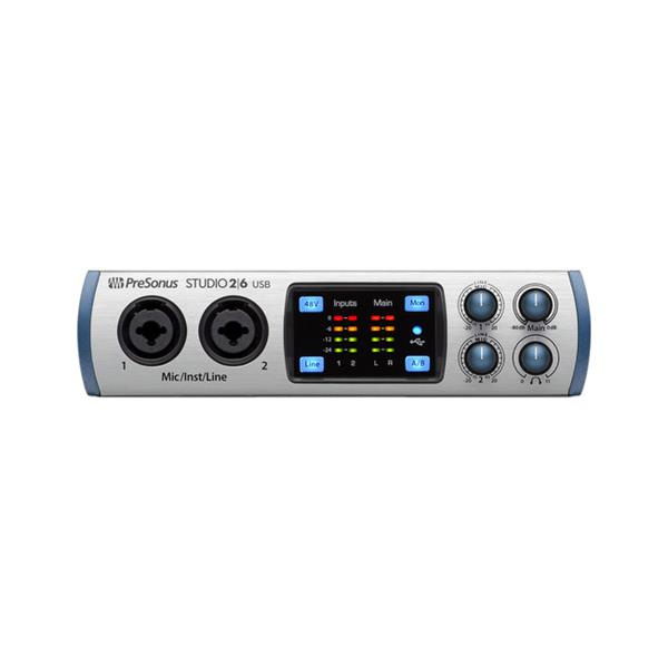 PRESONUS Studio 26 - 2x4 192 kHz, USB 2.0 Audio/MIDI Interface