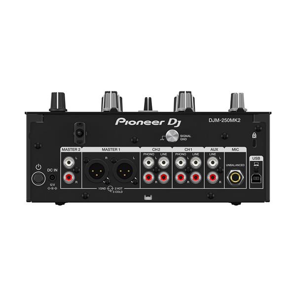 PIONEER DJ DJM-250MK2 2-Channel DJ Mixer (Black)