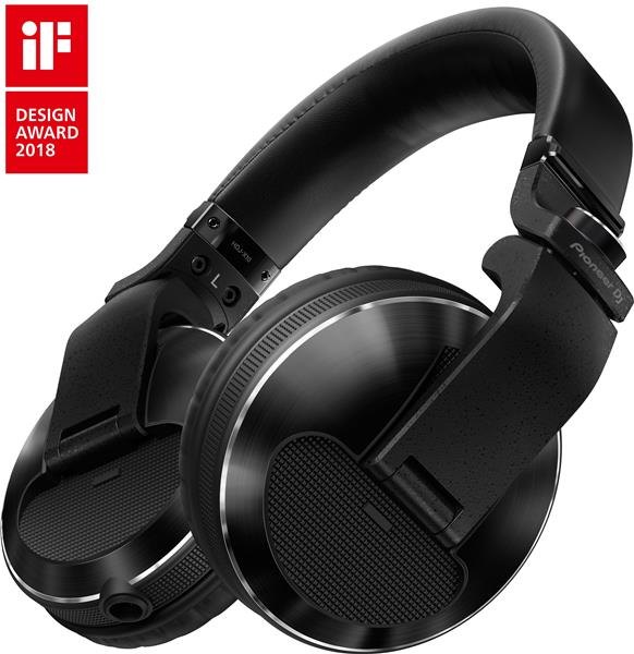 PIONEER DJ HDJ-X10 Reference DJ Over-Ear Headphones, Black