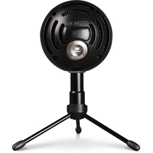 Blue Snowball iCE - PLUG AND PLAY USB MICROPHONE (Black)