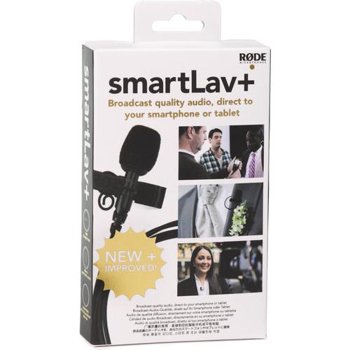 RODE smartLav+ - Lavalier Condenser Microphone for Smartphones #1 Seller