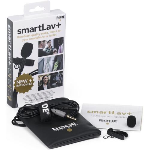 RODE smartLav+ - Lavalier Condenser Microphone for Smartphones #1 Seller