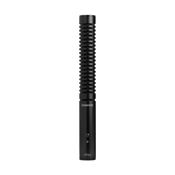 SHURE VP82 End-Address Shotgun Condenser Microphone, Black