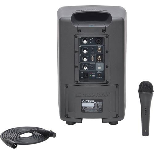 SAMSON Expedition Portable PA System with Wired Handheld Mic