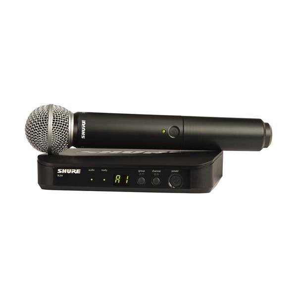 SHURE BLX24 Vocal Wireless System With SM58 Mic (H10: 542 - 572 MHz)