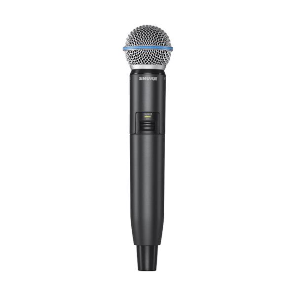 SHURE GLXD24R/B87A Handheld Wireless System with Beta 87A Microphone (Z2 Band: 2400 - 2483.5 MHz)