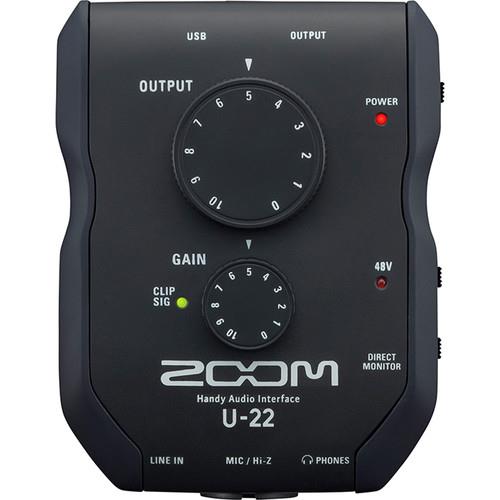 ZOOM U-22 - USB Mobile Recording and Performance Interface