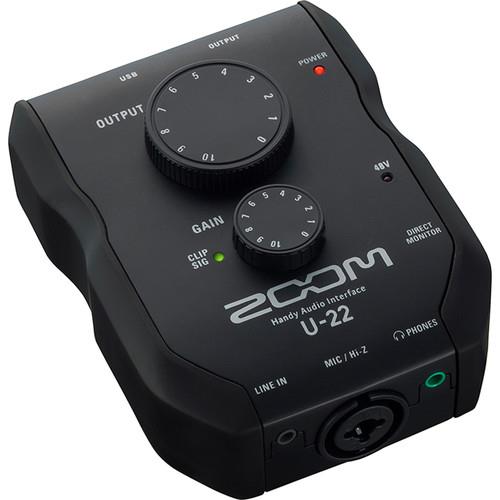 ZOOM U-22 - USB Mobile Recording and Performance Interface