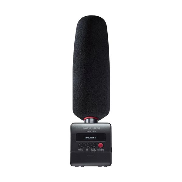 TASCAM DR-10SG Camera-Mountable Audio Recorder with Shotgun Microphone