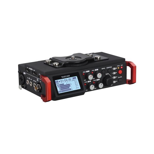 TASCAM DR-701D 6-Track Field Recorder for DSLR with SMPTE Timecode