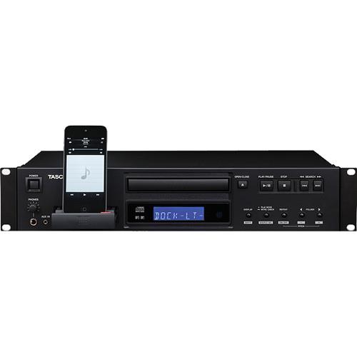 TASCAM CD-200iL Professional CD Player with 30-Pin and Lightning iPod Dock (CD-200iL)