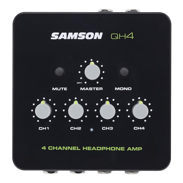 SAMSON QH4 4-Channel Headphone Amplifier