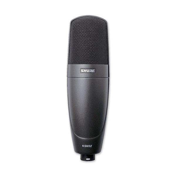 SHURE KSM32/CG Studio Condenser Microphone (Charcoal Gray)
